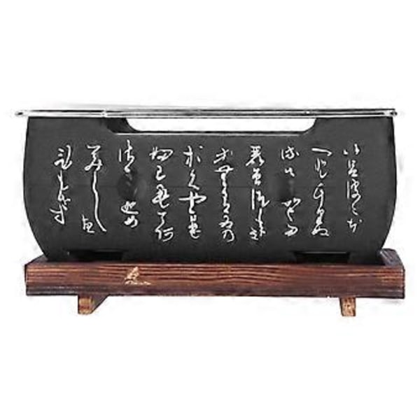 Japansk Grill Mini Hushålls Aluminiumlegering Kolgrill Spis Ugnstillbehör