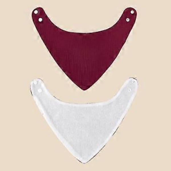 Baby Bandana Dregellappar Haklappar 6-lager för Dreglande & Tandsprickning Mjuk & Absorberande för Pojkar Flickor Nyfödd Duschgåva C