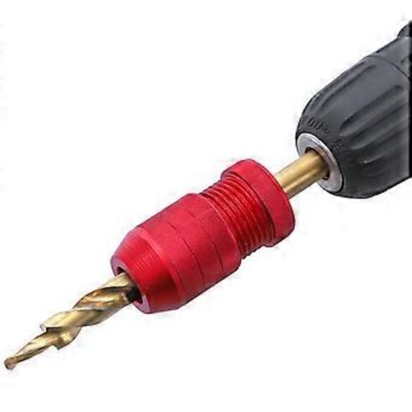 Borestopkrans, der nemt kan justeres til forskellige positioner, borebitsdybdekontrol, aluminiums borestop Adjustable Stopper T