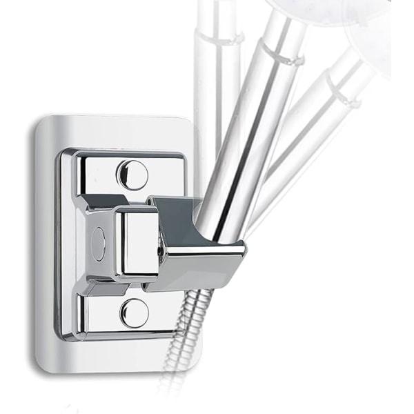 Hulfri showerholder sølv vægmonteret bruseholder 12.1*8*6