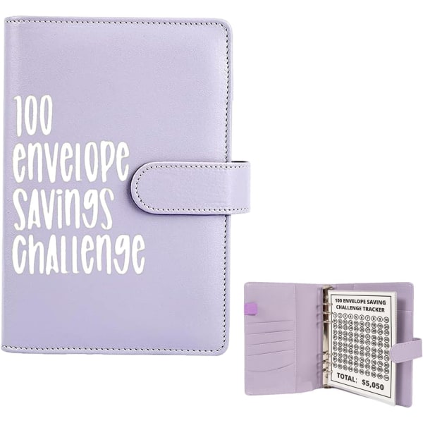 100 Envelope Challenge Binder Savings Binder Savings Challenge Bu
