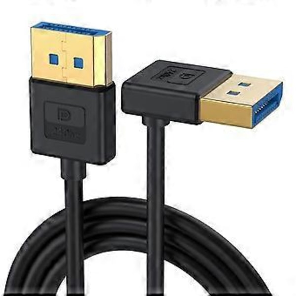DisplayPort Kabel DP1.4 Vinklet Silikone Display Port Ledning Forbedrer Holdbarhed 8K60Hz 4K/144Hz Flere Størrelser 60cm lower elbow