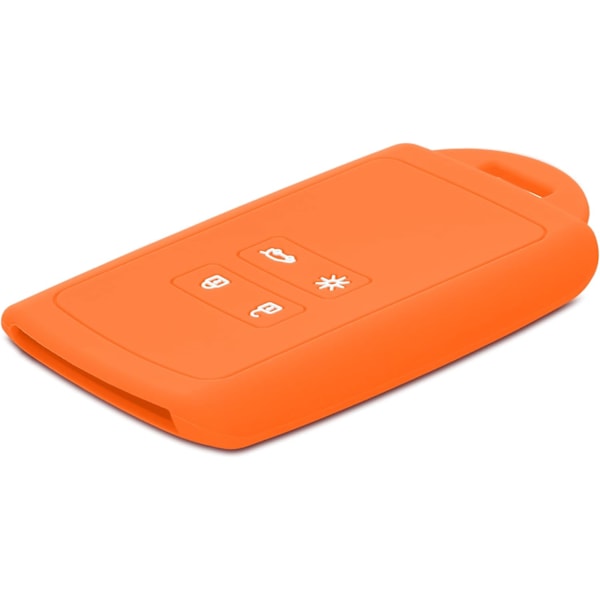 Orange-färgat nyckelskydd för Renault Smart Key 4 But