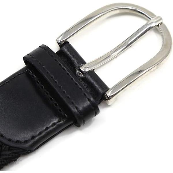 Stof bælte - Elastisk stræk bælte til mænd og kvinder 3,5 cm bred