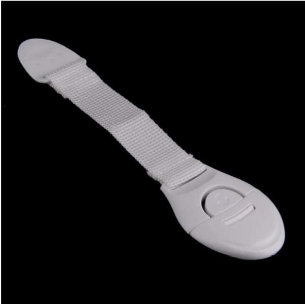 1 st Dörrlås Skåp Kylskåp Säkerhet Säker Tygrem Lås