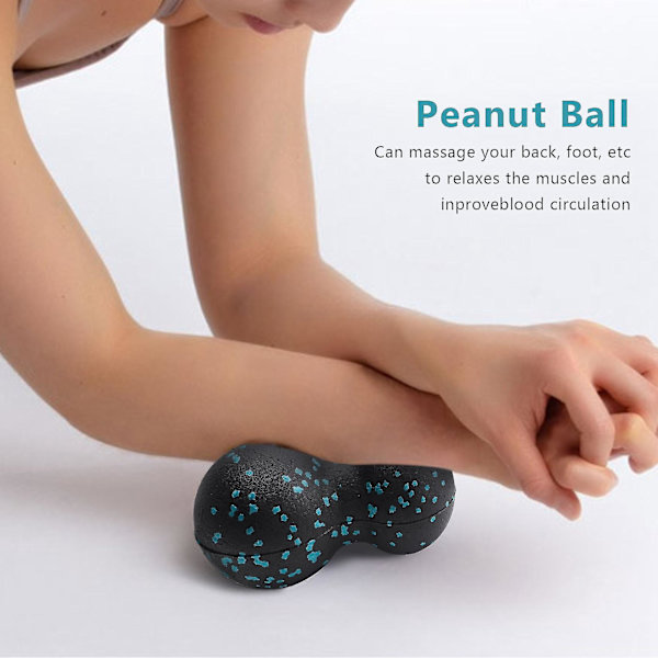 Foam Roller Set Högdensitets Massage Rollerboll För Nacke Rygg Muskler Djupvävnadsmassage..