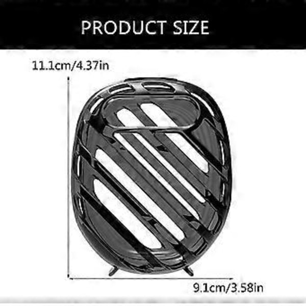 Trådlösa högtalare Skyddsfodral Hållbar TPU Bärväskor för CLIP 5 Högtalarhållare Vardagsbruk Transparent svart Transparent black