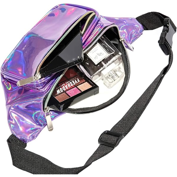 Holografisk Neon Guld Transparent Stjärnformade Diamanter Snöflingor Läpp P