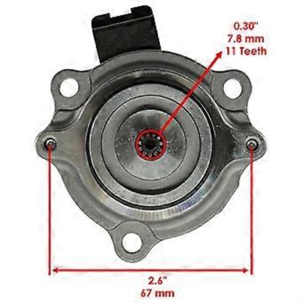 Skift Motor Samling Starter 31300-HP5-601 430-58007 til Honda 2007-2021 TRX420FA /FE/TE/FPA/FPE, TR