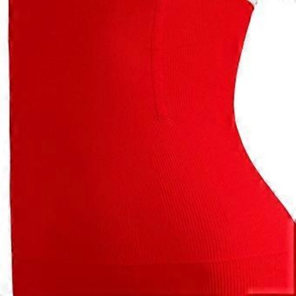 Korkeavyötäröiset muotoilevat bokserit, vyötäröä kaventavat ja selkää tasoittavat alusvaatteet naisille (Punainen 4XL) Red 4XL