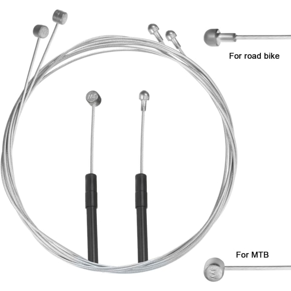 Sykkelbremsekabelsett inkludert 1 sett sykkelbremselinje, 2