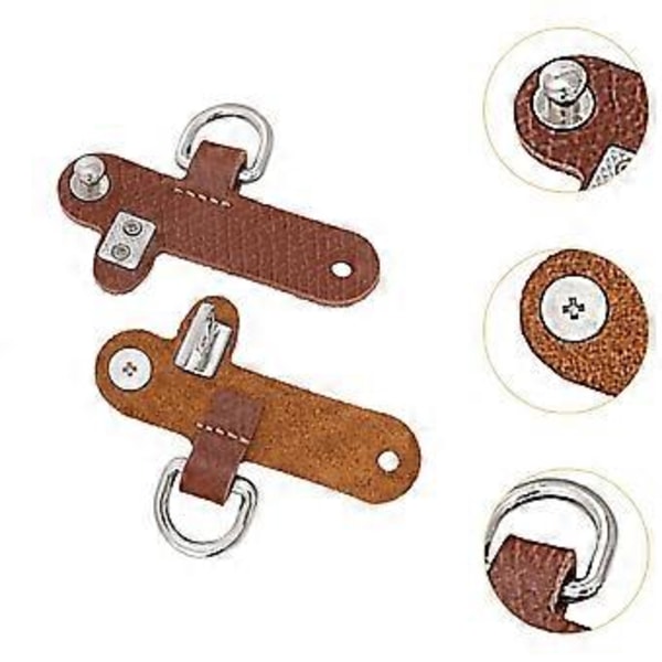 2 st Väsktransformationsspännen Väskaccessoarer för Totes Portfölj Plånbok Handväska Set C Set C