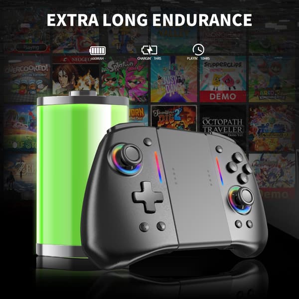 Pad Controller til Switch/Switch OLED, Trådløs Udskiftning Swit