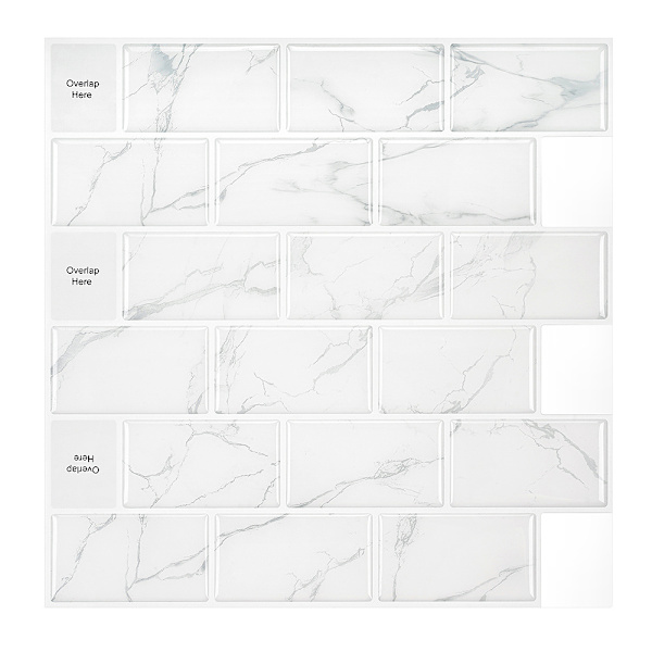 selvklebende backsplash kjøkken, selvklebende fliser for baderomsvegg
