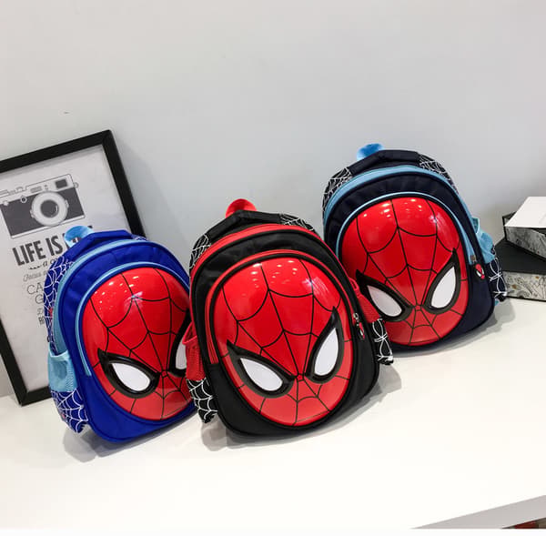 Barnehagesekk, Spider-Man Skulderveske - Mørkeblå