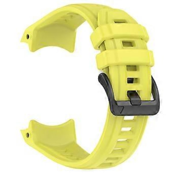 Til Garmin Instinct 3 45mm Urrem 22mm Silikone Udskiftningsrem Aurora Yellow