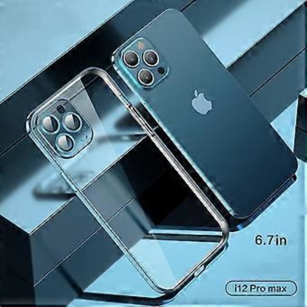 TPU Allomfattande Mobiltelefonfodral, Linsskyddsfodral Lämpligt För Iphone13 Linsskyddsfilm Anti-fall Skyddskåpa (havsblå)