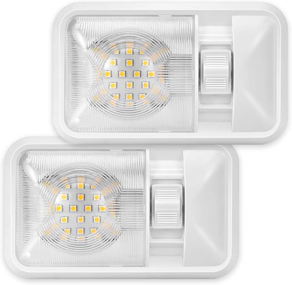 12V LED RV Loftlys 800LM RV Indvendig Belysning til Tra
