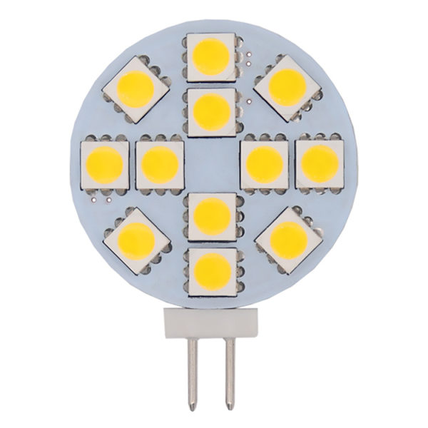 G4 LED Pære 1.8W, 10-30V, Varmt Hvidt, Ikke-Dæmpbar, Pakke med 6