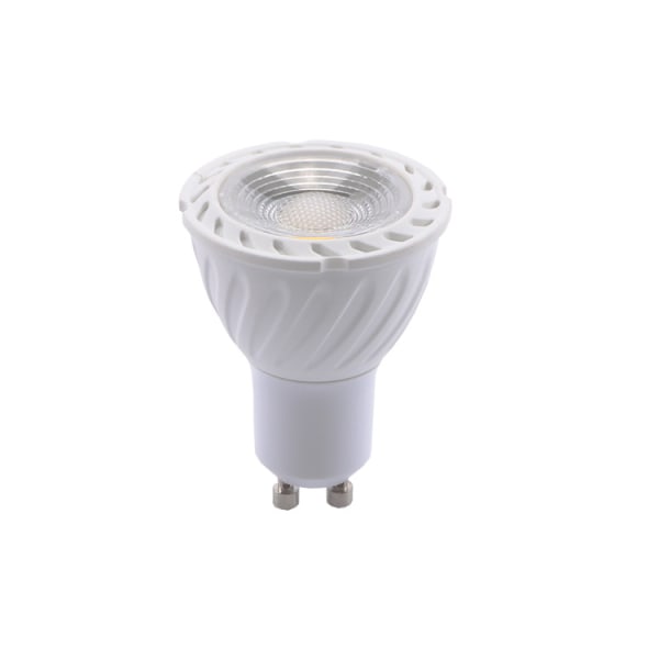 COB GU10 LED-lampa Varmvit 3000K, 5W 38° Strålvinkel, 45W Halogen