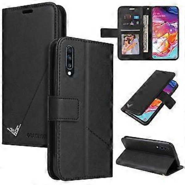 Läderfodral för Huawei P20 Pro Black