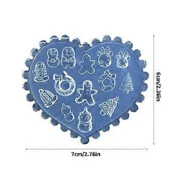 Allsidig silikon negleform for enkel kunstdesign. Robust og fleksibelt tilbehør for alle negleformer og -lengder MD156