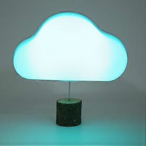 Mini Sød LED 7 Farver Natlampe USB Opladning Væglampe til Børneværelsesindretning
