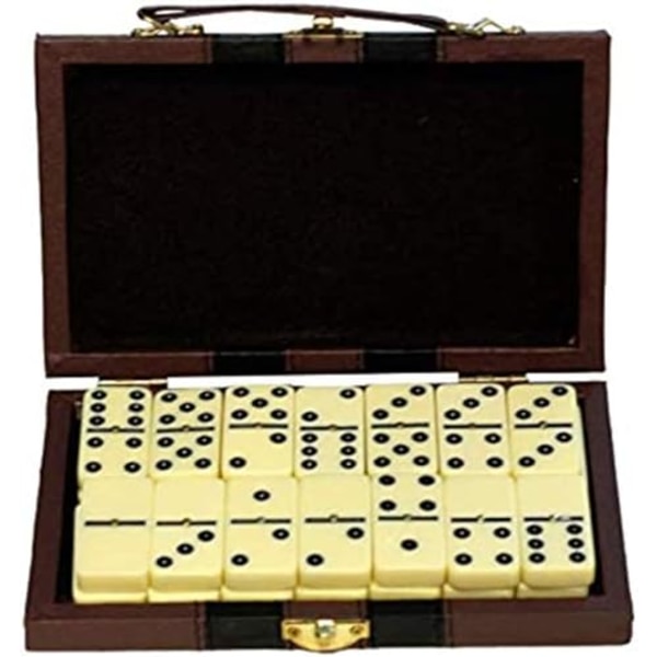 Domino-spel Litet format Domino-spel med bärväska