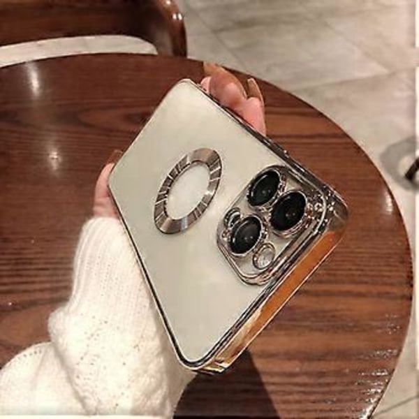 Telefoncover med kamerabeskyttelse Avanceret galvanisering Integreret med linsebeskyttelse Telefoncover til Iphone12 13promax Simpel 11 Blød