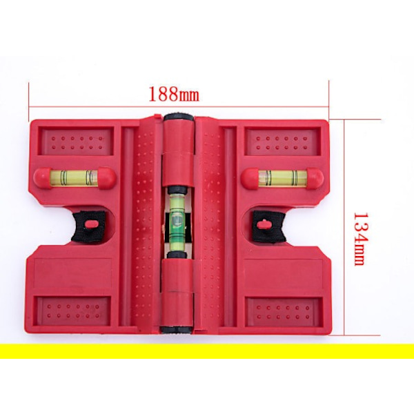 Magnetisk stolpeniveau Foldbar stolpeniveau Rigid stolpeniveau A