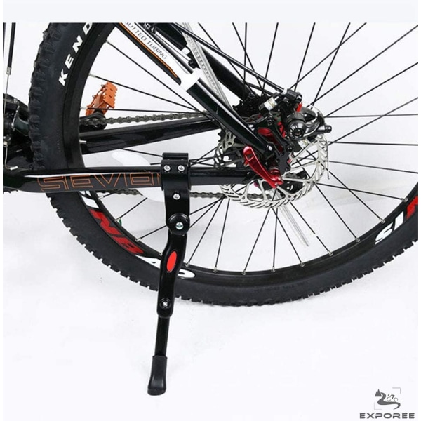 Universal cykelstöd med justerbart stöd för mountainbikes