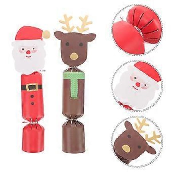 20 st Godisbox Behållare Julgodis Hållare God Jul Små Presentaskar Jul Party Favör