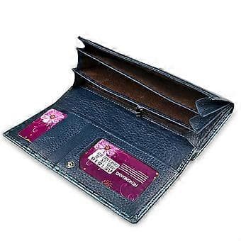 Mode Läder Damplånböcker Lång Damplånbok Koppling Pengarpåse Plånböcker  Vinröd Burgundy
