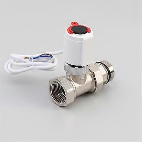 2 stk. 230V Normalt Lukket NC M30x1.5mm Elektrotermisk Aktuator for Gulvvarme TRV Termostat