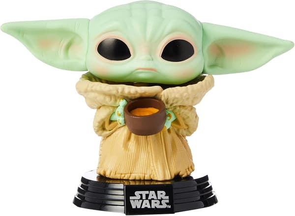 Star Wars: The Mandalorian - Barnet (Grogu) med kopp Vinyl Bo