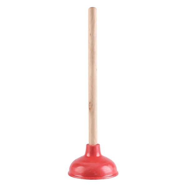 Sugkopp avlopp -13cm diameter rör avlopp - diskbänk avlopp med trä h