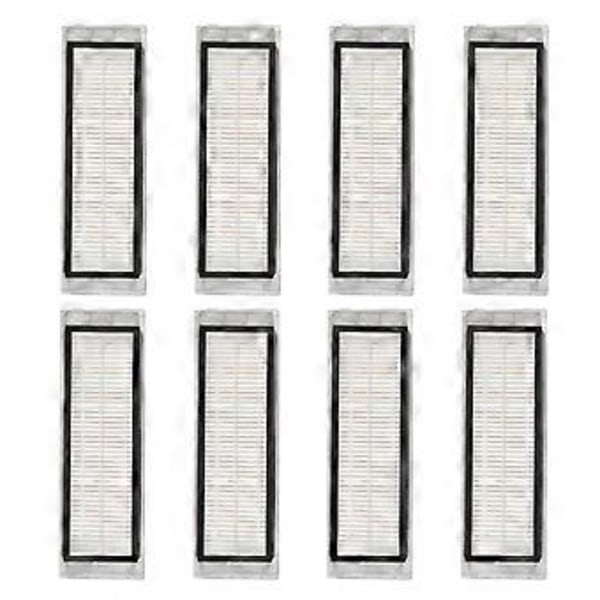 8 stk. erstatnings Hepa-filter for Xiaomi Roborock S5 S50 S51 S55 S6 S6 MAXV S5 MAX T6 T7 S4 Max S4 E5