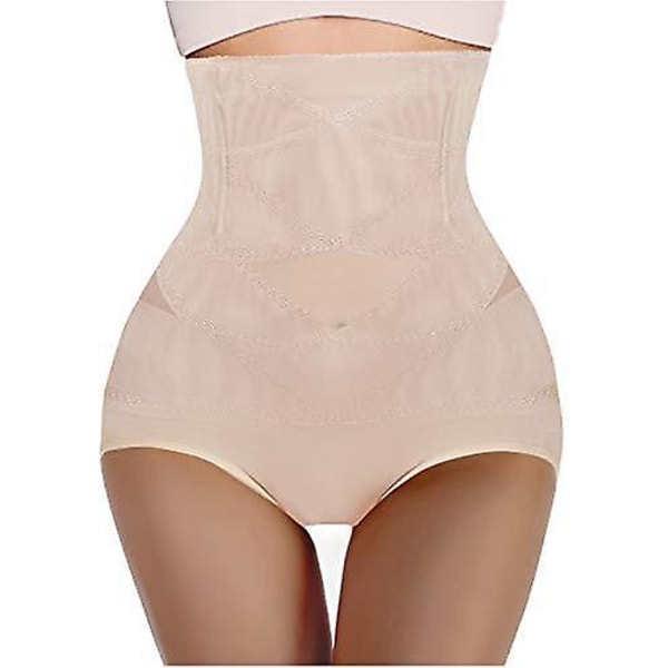 Dam Tights Shorts Hög Midja Höftlyft Mesh Klassisk Regular Vår, Höst, Vinter, Sommar Svart Färg.S.hudfärg