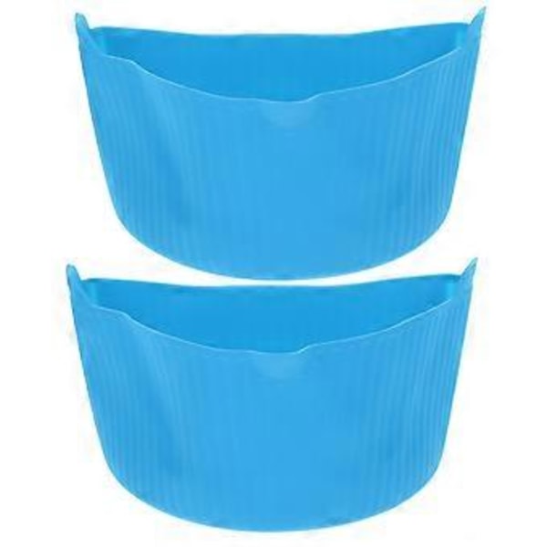 2 st Slow Cooker Liner Slow Cooker Tillbehör Silikon Slow Cooker Liner Slow Cooker Insats Sky-blue