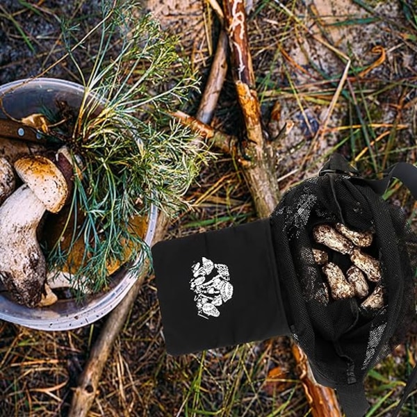 Crate Morel Svampplockningsväska, Nätväska, Foderväska, Foderväska