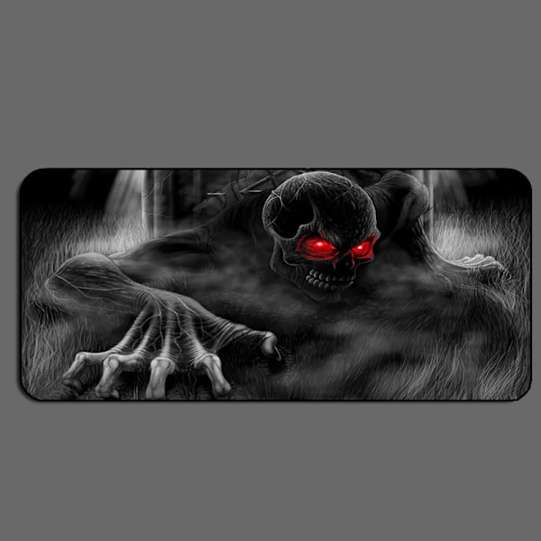 009 modell, 600 * 300 * 2 Halloween mørk musematte, spillmusematte