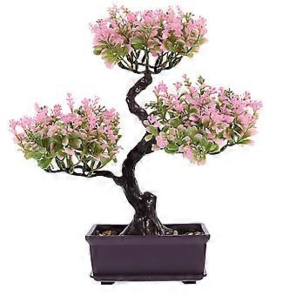 Keinotekoiset ruukkukasvit Pöytäkone Tekokasvit Ruukkukasvit Bonsai-koriste kotiin