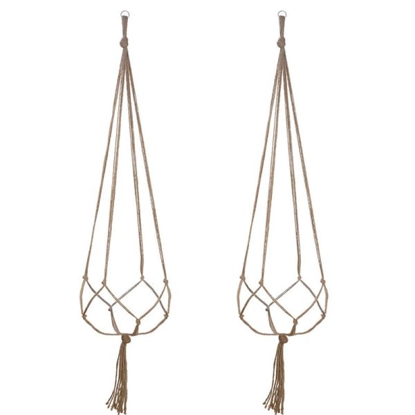 2 Pcs Hanging Ropes - 80cm for Indoor and Outdoor Flower Plants