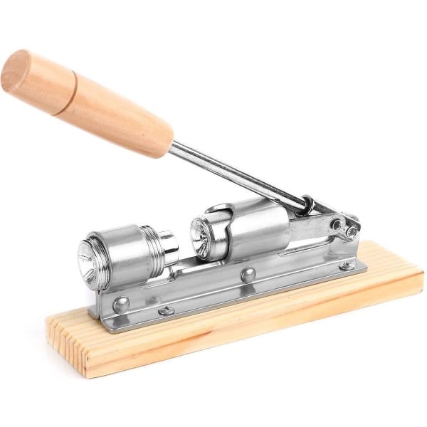 Tung Nut Pecan Cracker Plier Opener Verktyg Skrivbord Trä Bas