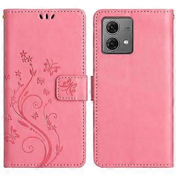 För Motorola Moto G85 5G/S50 Neo 5G Fodral PU Läder Plånboksfodral med Rem Style I