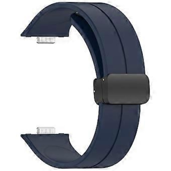 Til Huawei Watch Fit 3 Silikone Urrem med Magnetisk Foldespænde Style H