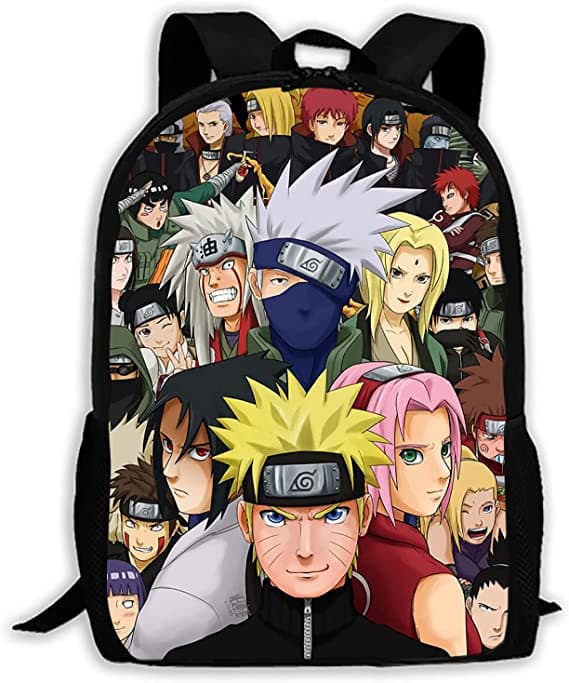 Naruto Tecknad Anime Ryggsäck-4