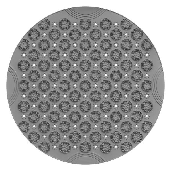 Rund Massasje Badematte Sklisikker Dusjmatte Badmatte Maskin Vaskbar