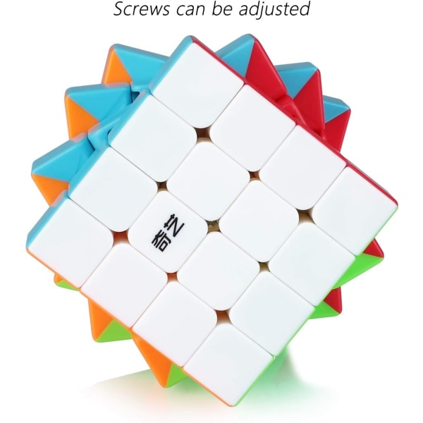 Speed ??Cube 4x4 4x4x4 Stickerless Magic Puzzle Magic Speed ??Cub