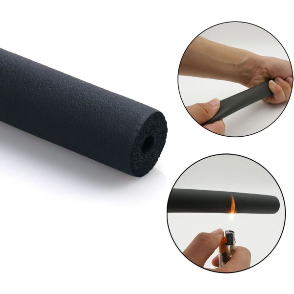 Rörisoleringsslang 1/4\" x 3/8\" Värmebevarande Isolerad 5